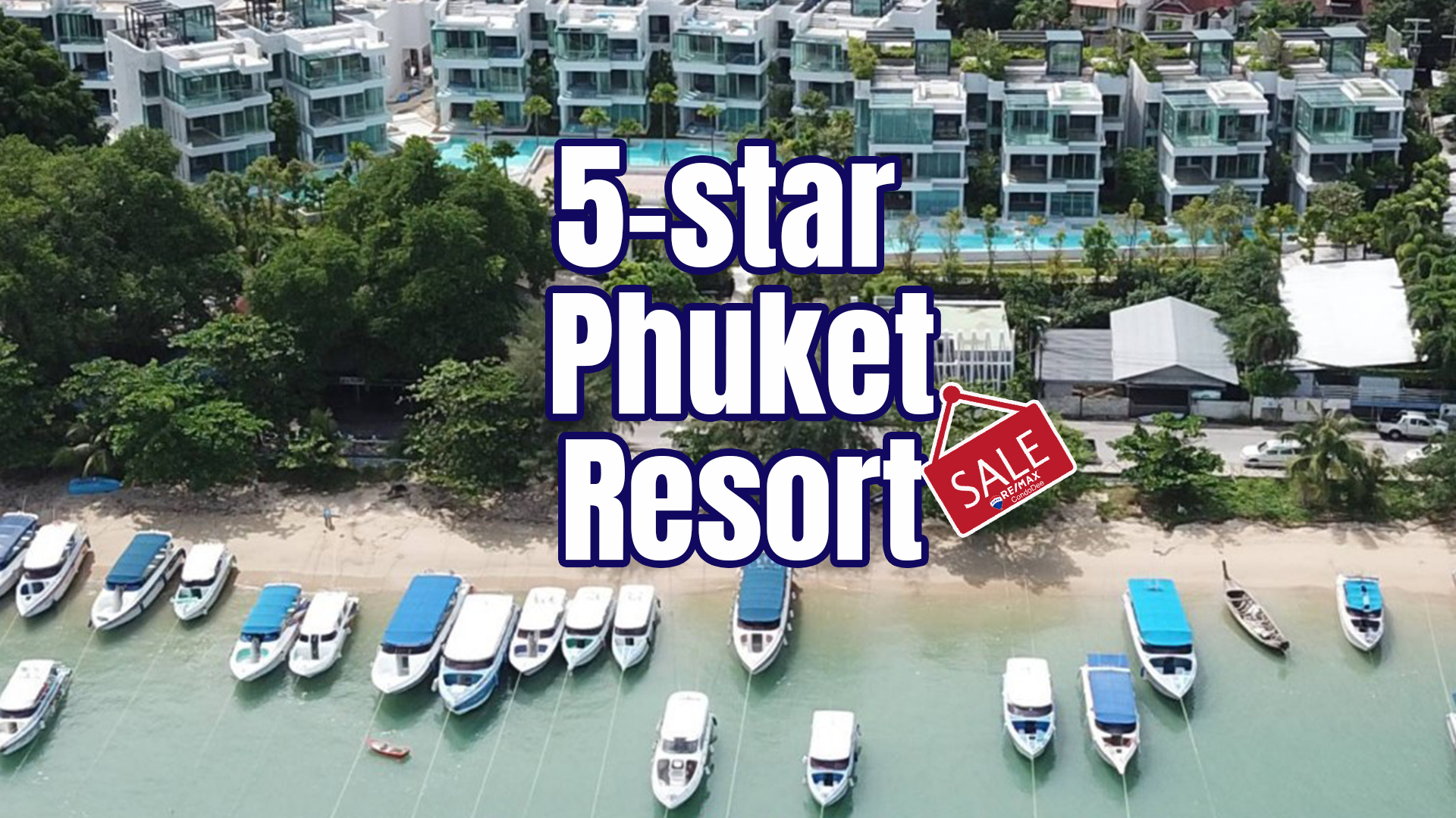 5-star beachfron resort in Phuket for sale